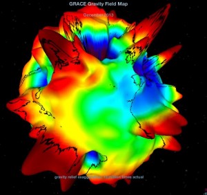 Water and ice map NASA